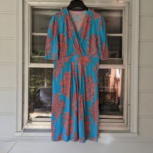 Lily Pulitzer Silk Jersey Coral Dress